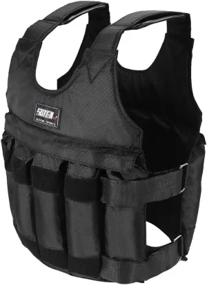 110LB Weighted Vests Workout Vests, Adjustable Body Weight Vest with Reflective Stripe Running Vest for Men Women Strength Training, Training Workout, Jogging, Walking