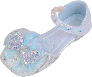 Baby Boy Girl Lace up Leather Sneakers Rubber Sole Flats for Wedding Party School Uniform Shoes Loafers Moccasins