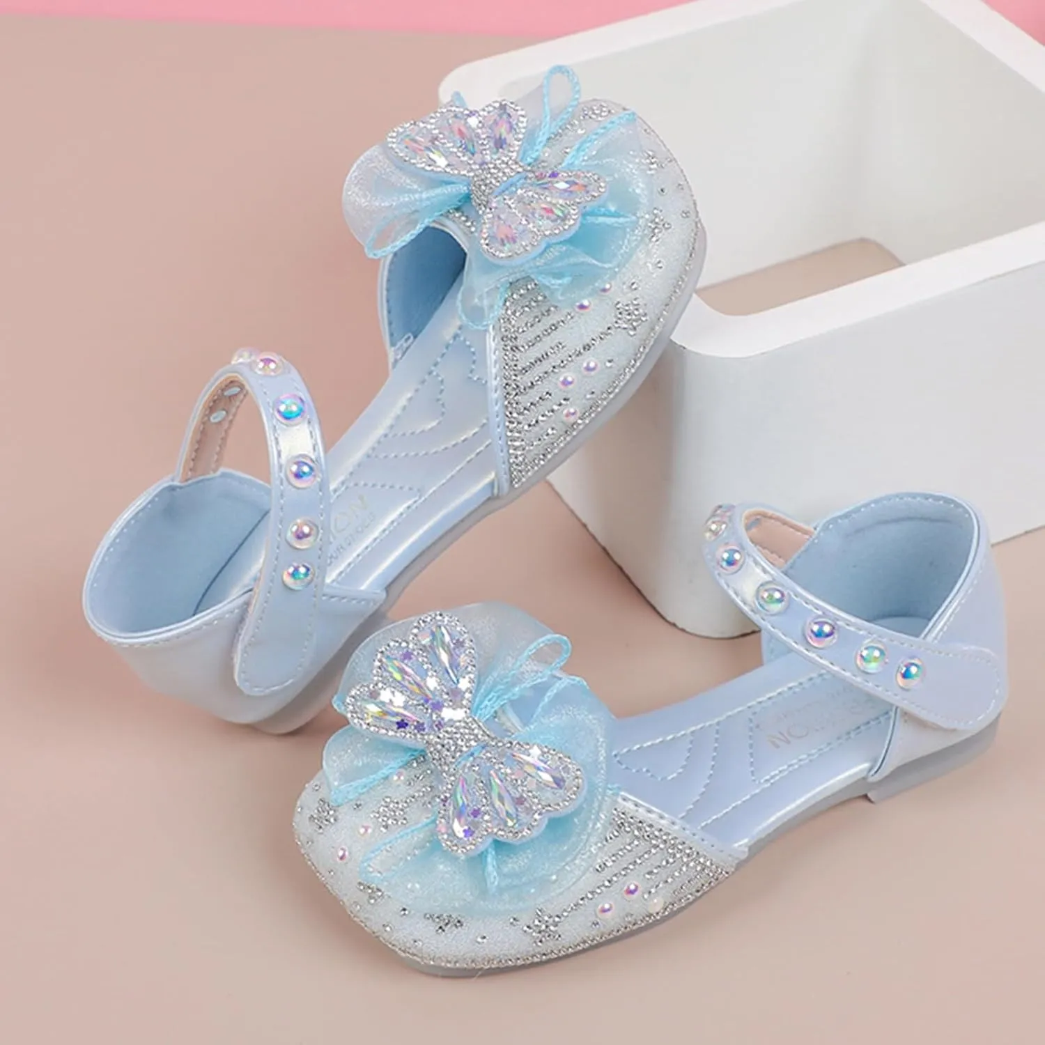 Baby Boy Girl Lace up Leather Sneakers Rubber Sole Flats for Wedding Party School Uniform Shoes Loafers Moccasins