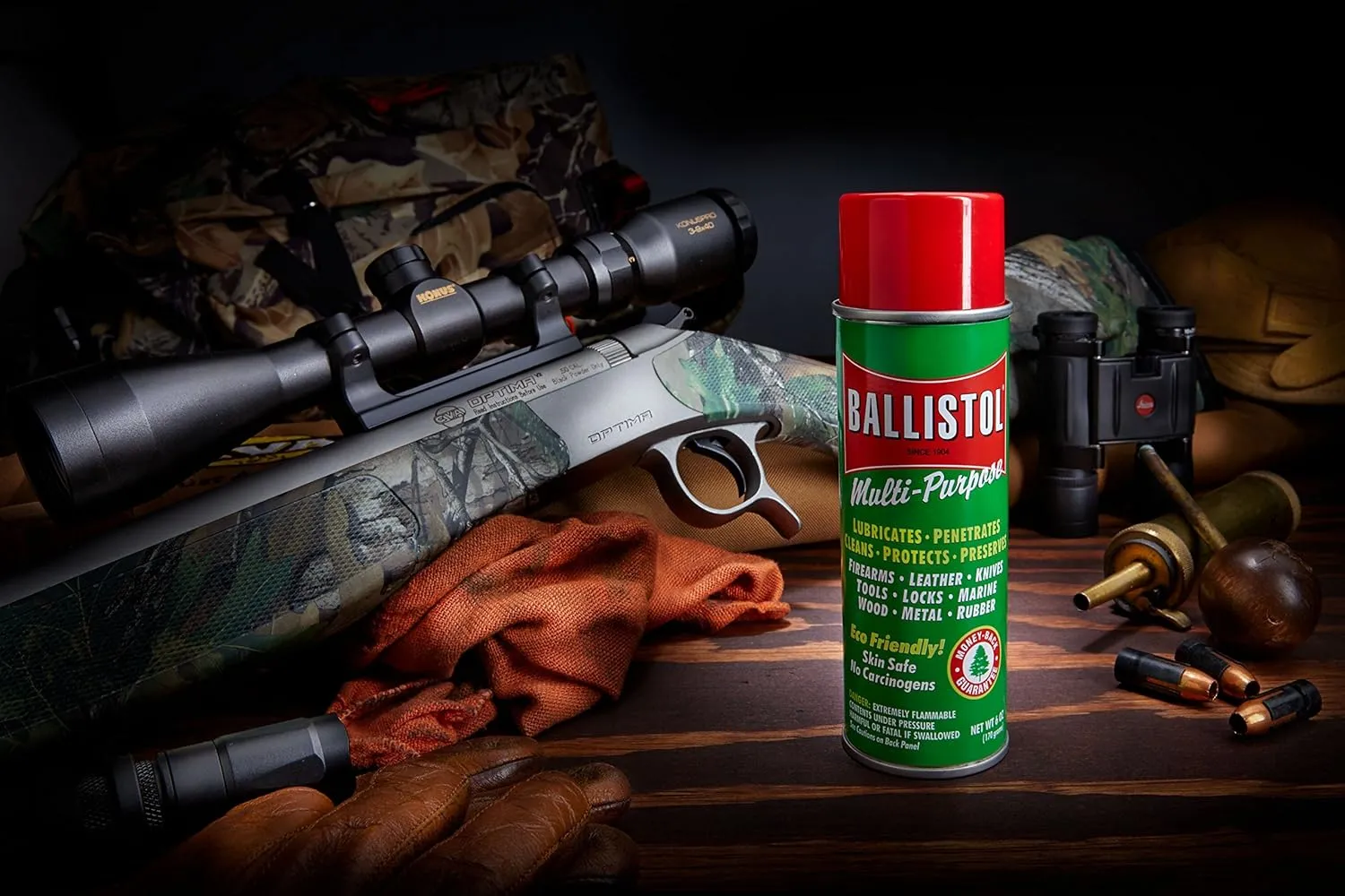Ballistol Multi-Purpose Non-CFC Aerosol Can Lubricant Cleaner Protectant 6 oz
