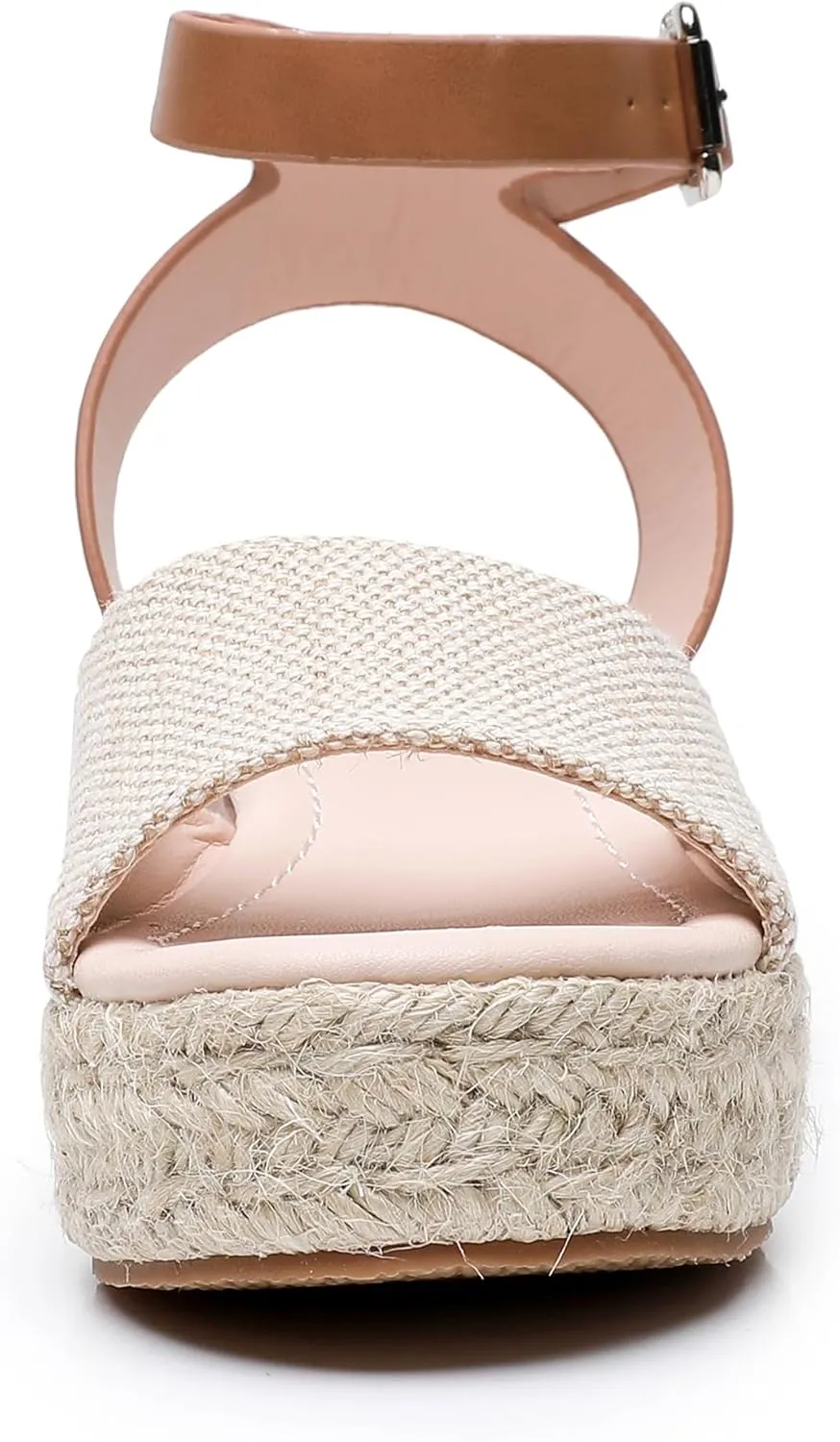 Felabo Girls' Flatform Espadrille Sandals  Open-Toe, Adjustable Ankle Strap, Casual Summer Shoes (Little Kid/Big Kid)
