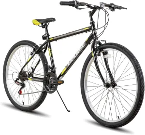 Hiland 24 inch Mountain Bike for Girls and Boys Age 7 , 21 Speeds High-Carbon Steel Bicycle for Kids, Child Bike for Exercise