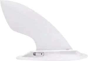 Inflatable Paddle Board - 9 Inches Single Center Fin, Quick Release Longboard Fin | Paddle Board Accessory, Crafted from Sturdy Pp, Reduce Water Resistant Sleek Design, Widely Used, Suitable for kinds