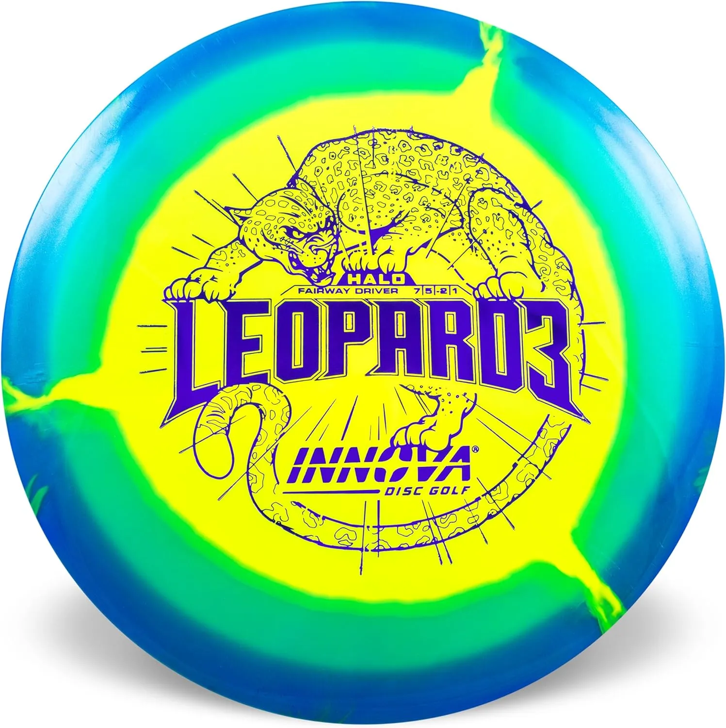 Innova Halo Star Leopard3 Disc Golf Driver  Disc Golf Driver (Colors Will Vary)