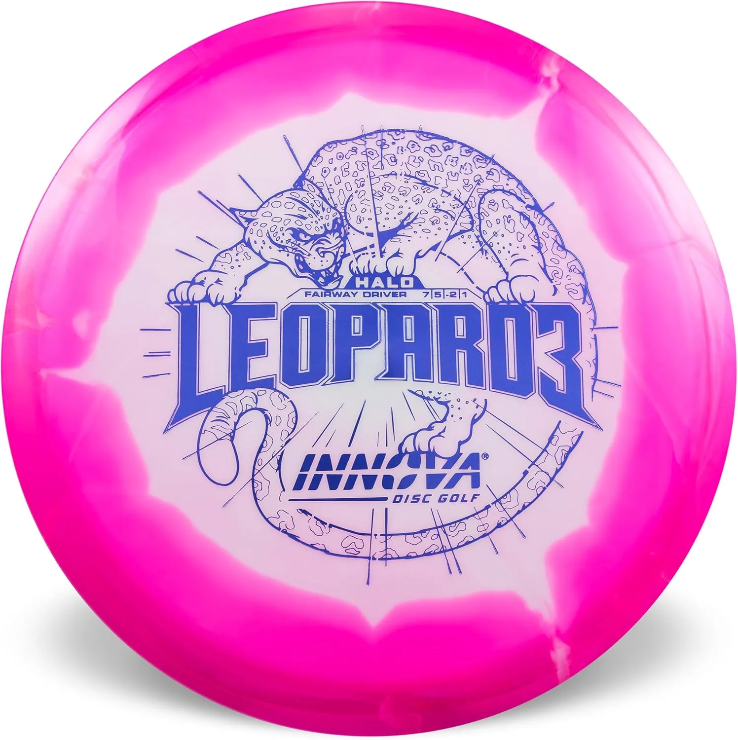 Innova Halo Star Leopard3 Disc Golf Driver  Disc Golf Driver (Colors Will Vary)